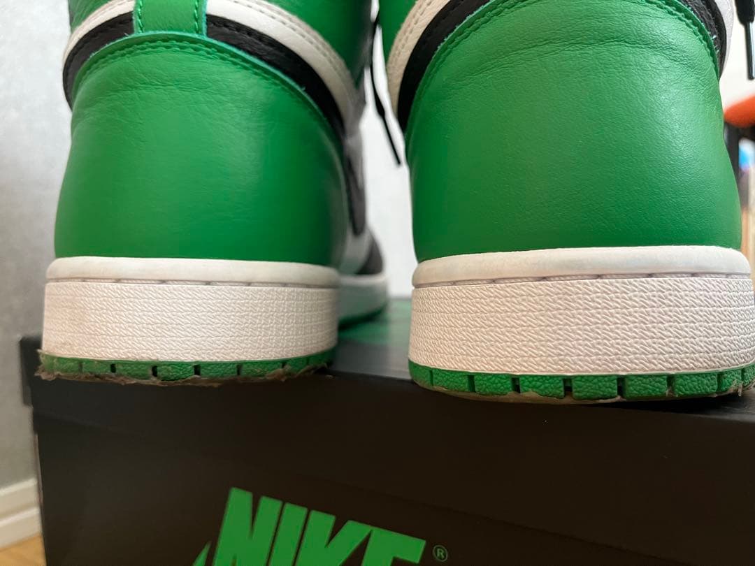 靴 Nike Air Jordan 1 Retro High Lucky Green