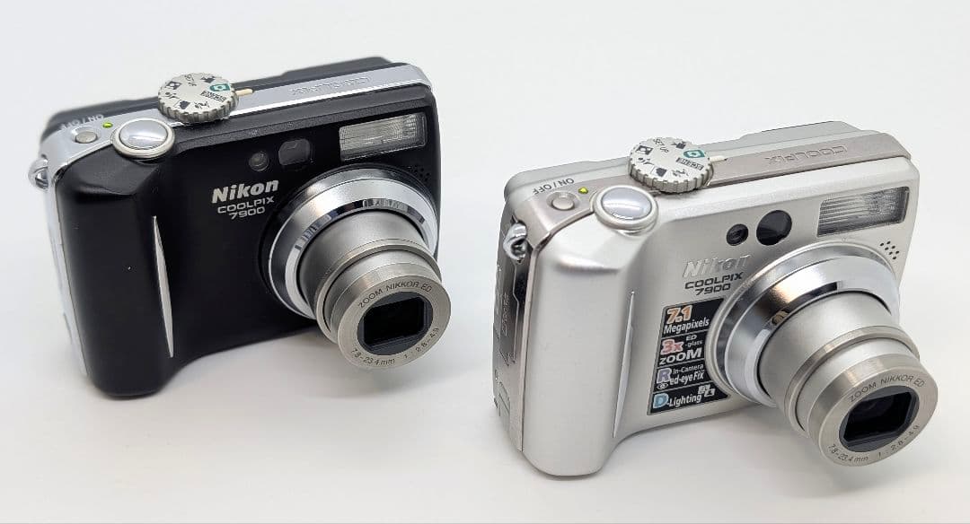 Nikon COOLPIX デジタルカメラ 2台 動作品 バッテリー付 訳あり