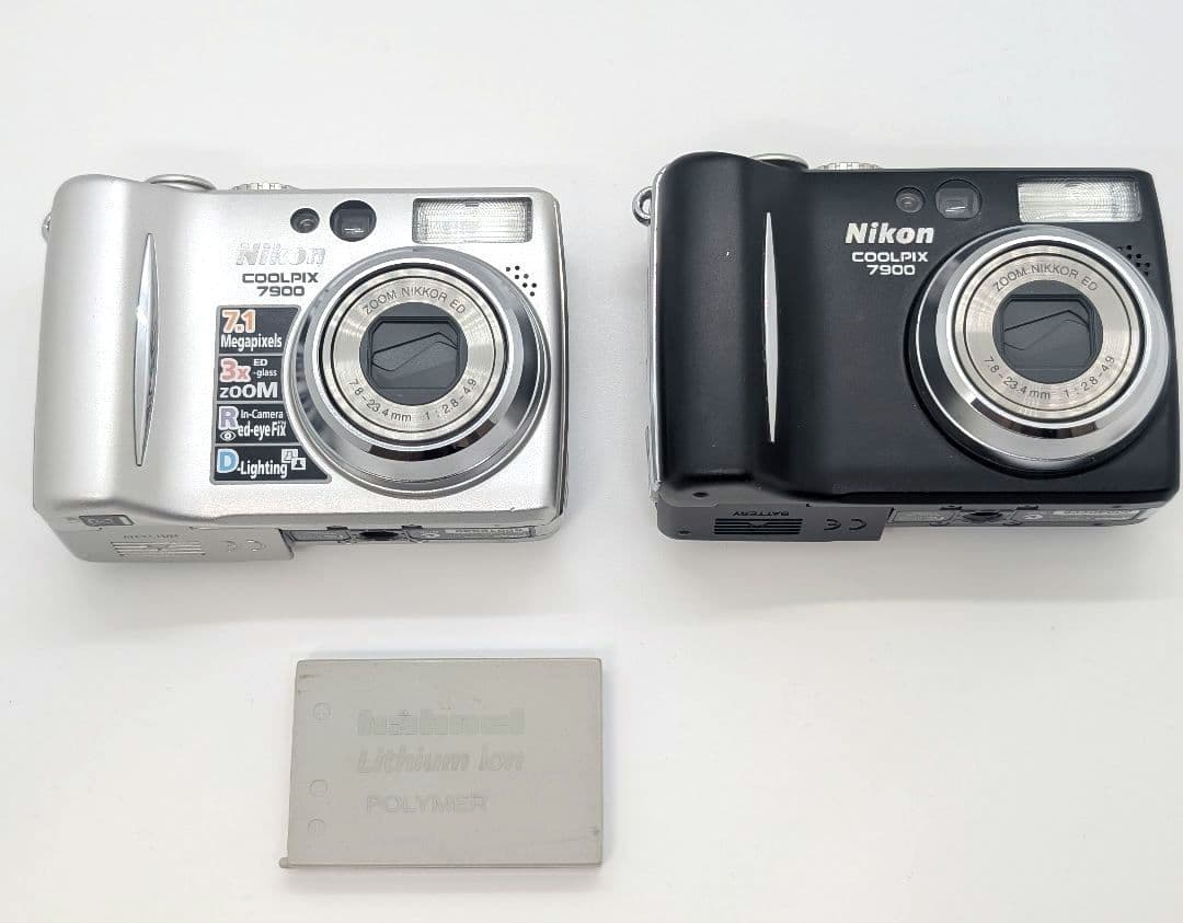 Nikon COOLPIX デジタルカメラ 2台 動作品 バッテリー付 訳あり