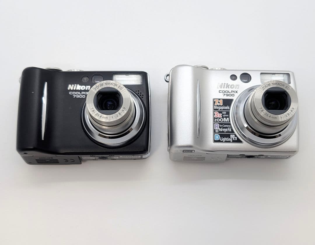 Nikon COOLPIX デジタルカメラ 2台 動作品 バッテリー付 訳あり