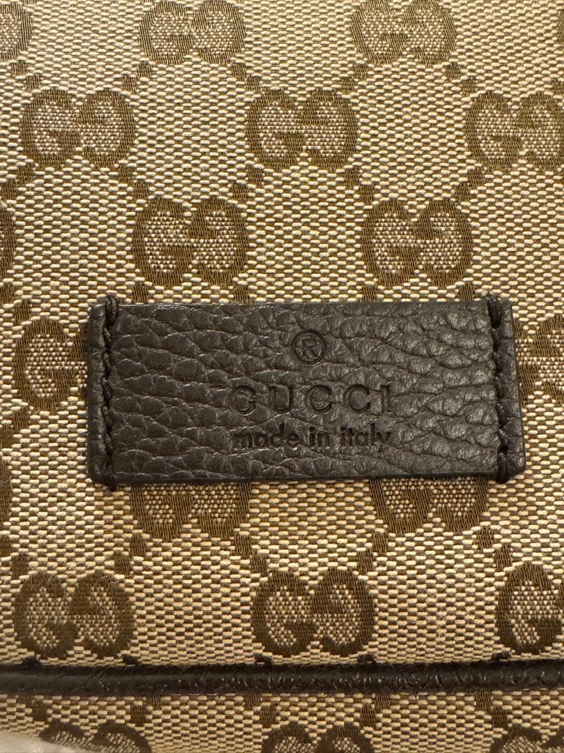 【値引しました】⭐︎美品⭐︎GUCCI ボディバッグ キャンバス 630915