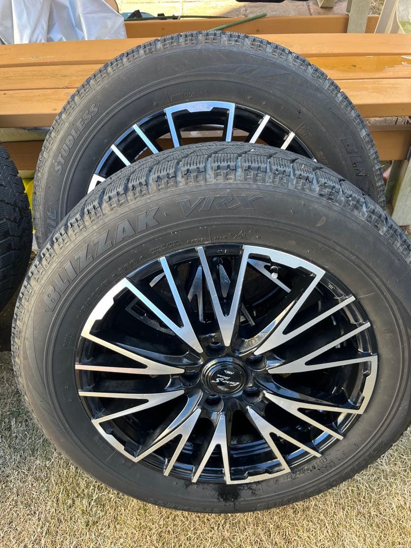 ブリザック VRX 4本 ホイール付き