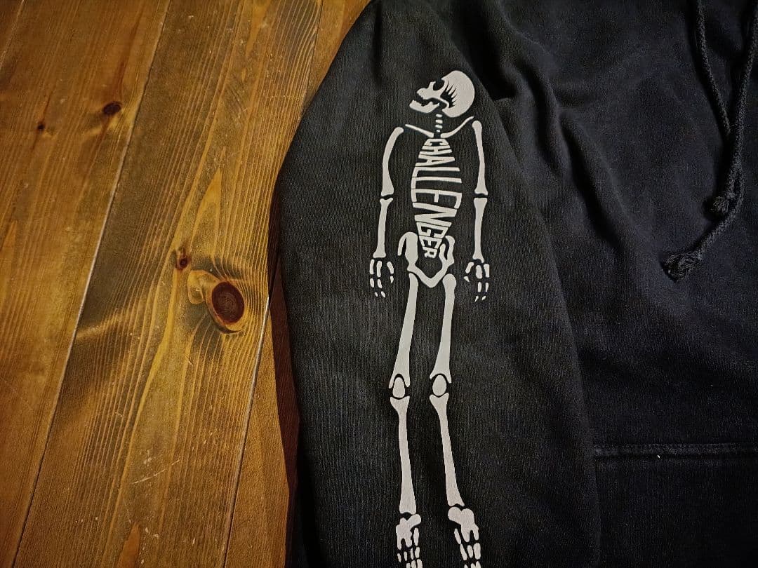 CHALLENGER 10thSKULLHOODIE Lサイズ 中古 長瀬氏着