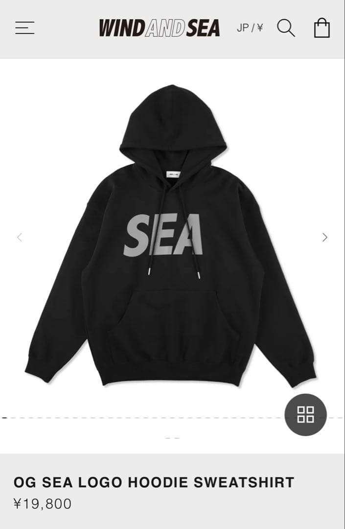 ミ*ー様 OG SEA LOGO HOODIE SWEATSHIRT