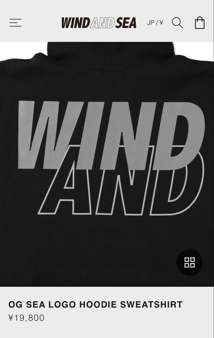 ミ*ー様 OG SEA LOGO HOODIE SWEATSHIRT