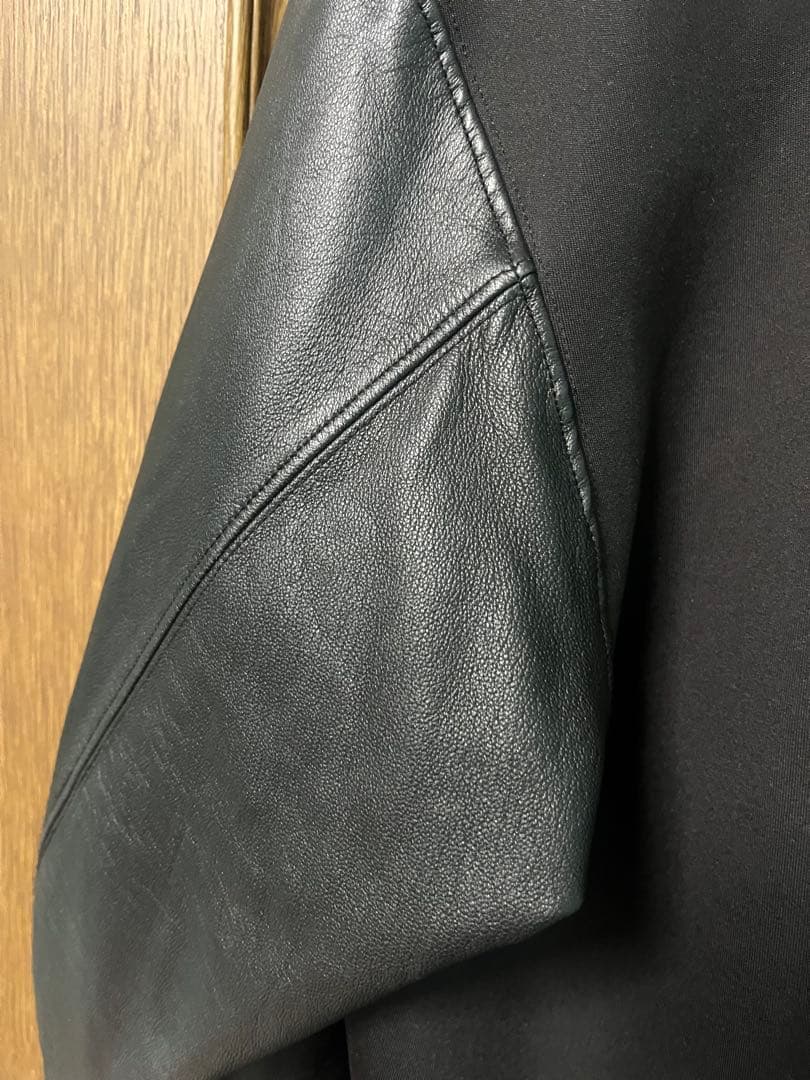 DIESEL ブラック スタジャン ジャケット 裏地ハート