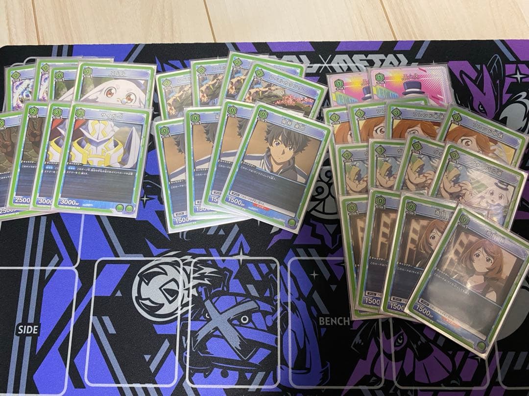 ユニオンアリーナ　シャンフロ緑　ヴォーパルフルパラ　デッキ