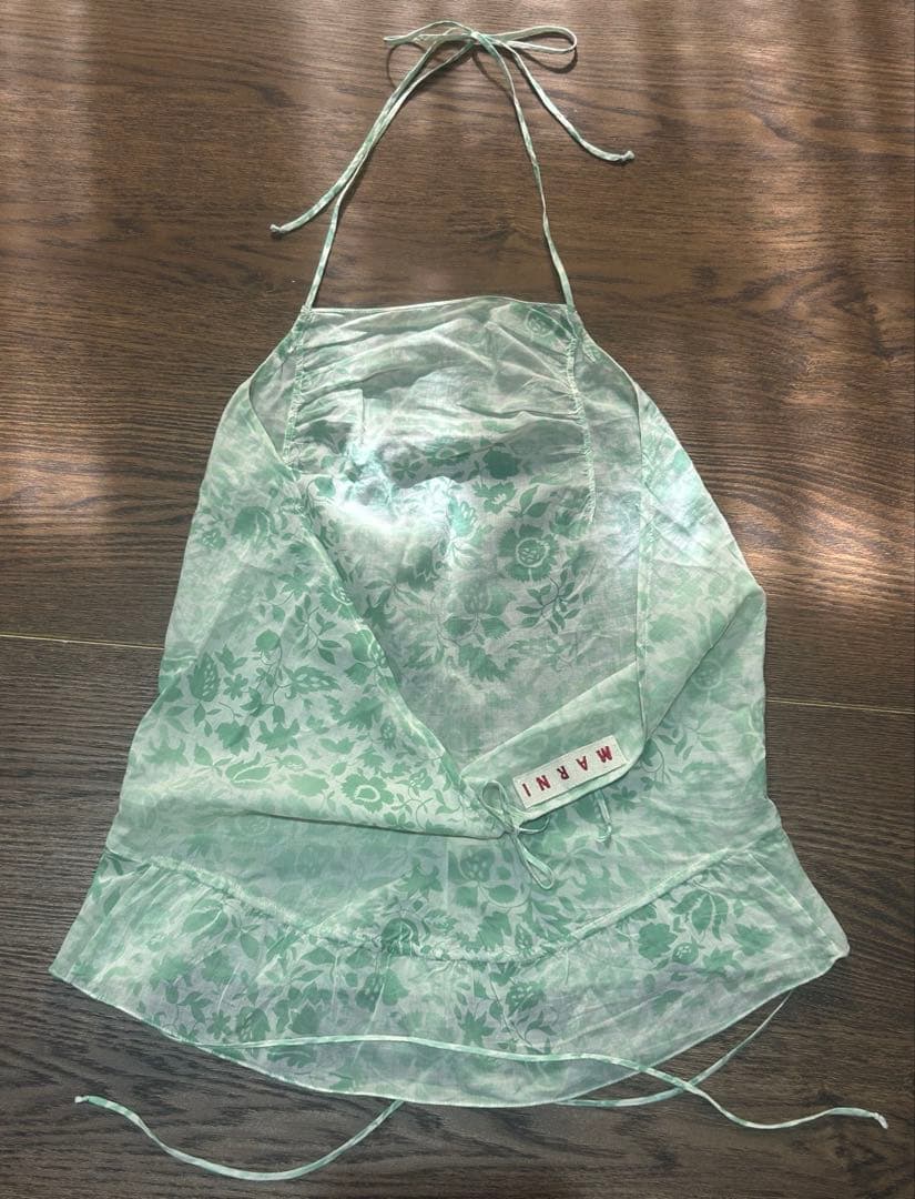 MARNI マルニ タイダイ コットン ボタニカルプリント キャミソール