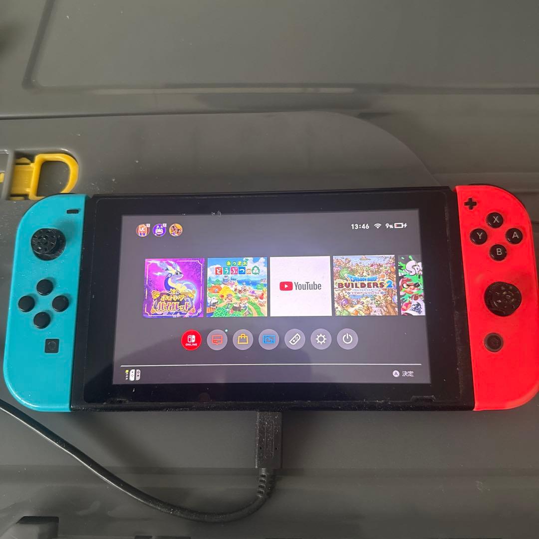 宮*田様 Nintendo Switch 本体 青と赤