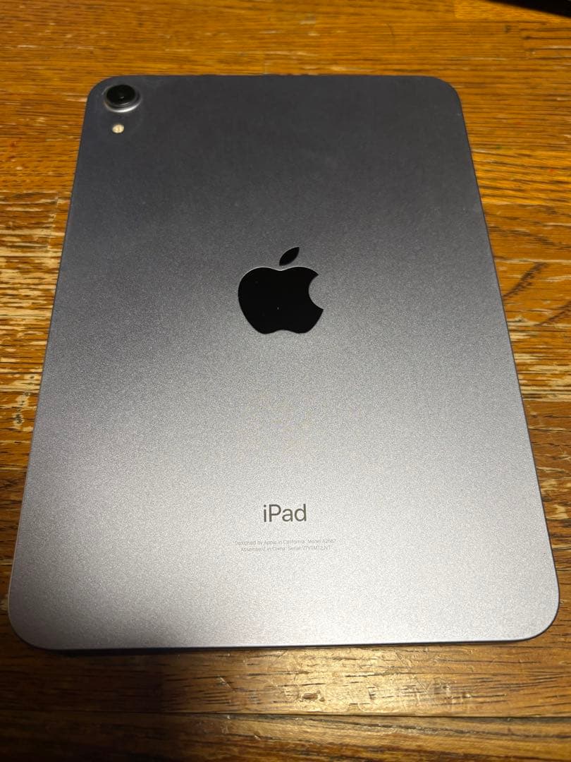 iPad mini (第6世代) 64GB / パープル 物理ボタン不具合あり