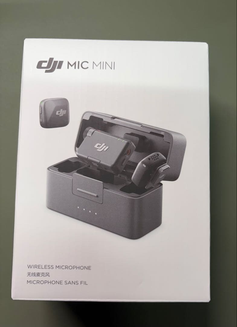 DJI Mic Mini ピンマイク ワイヤレス