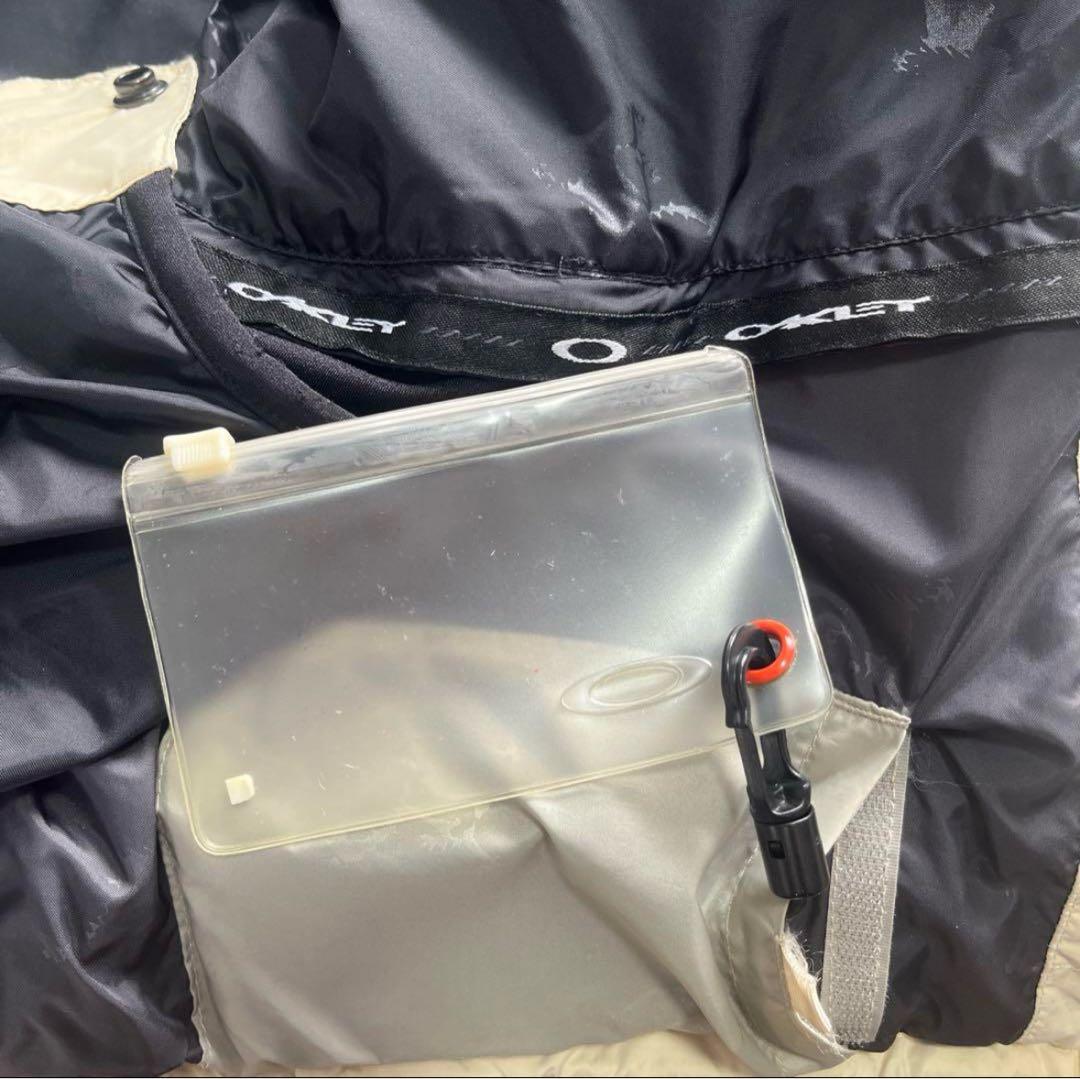 超希少　「早い者勝ち」オークリー　ダウン　スノボーウェア　上下セットOA