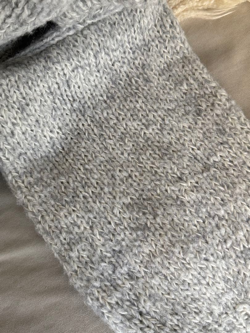 【argue 】ウールアルパカハンドニット