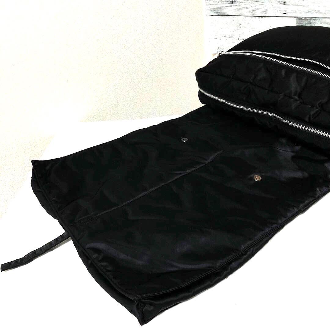 美品✨人気 ポータータンカー ヘルメットバッグ メッセンジャー A4可 ブラック