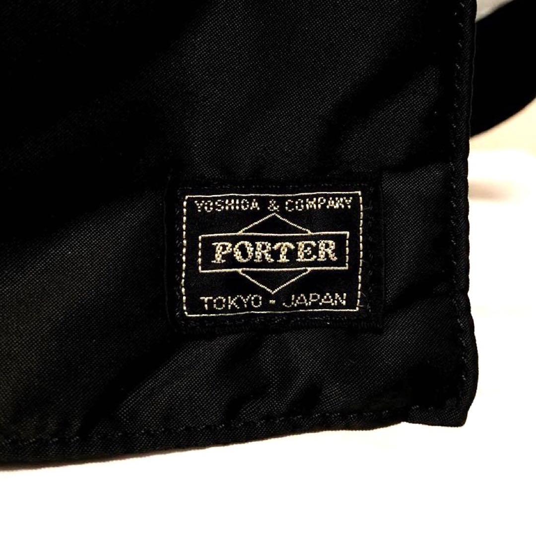 美品✨人気 ポータータンカー ヘルメットバッグ メッセンジャー A4可 ブラック