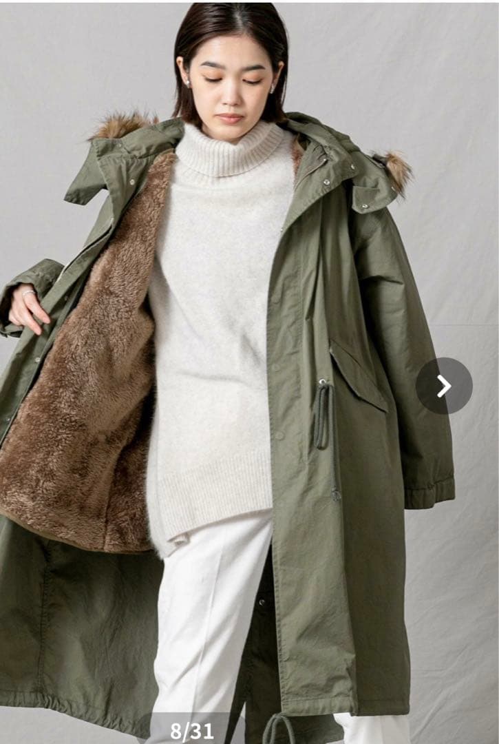 新品タグ付き53900円Gready Brilliant Ｍ６５フィールドコート