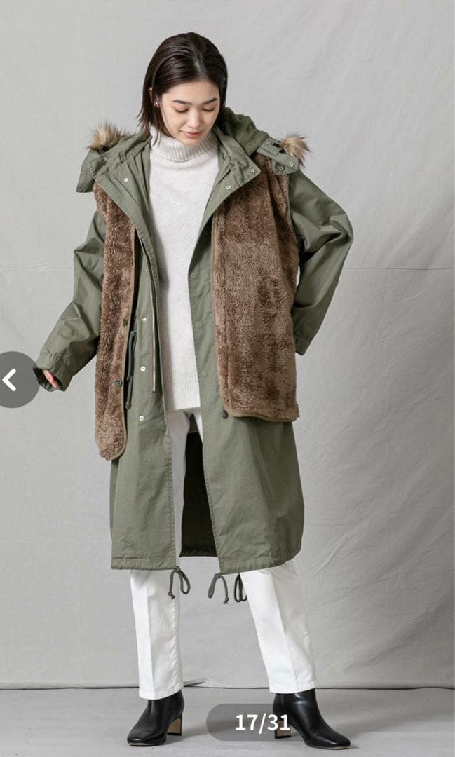 新品タグ付き53900円Gready Brilliant Ｍ６５フィールドコート