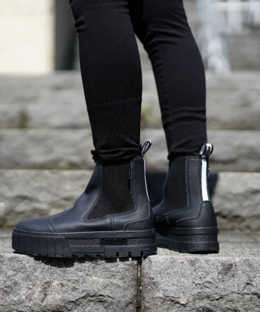 PUMA MAYZE CHELSEA POP ブラック 24.5cm