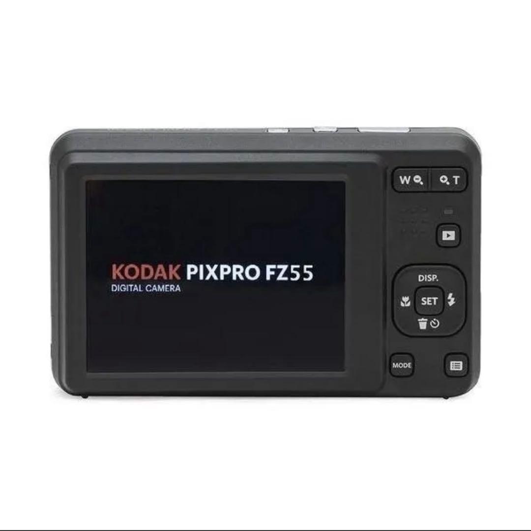 KODAK コンパクトデジタルカメラ FZ55BK ブラック