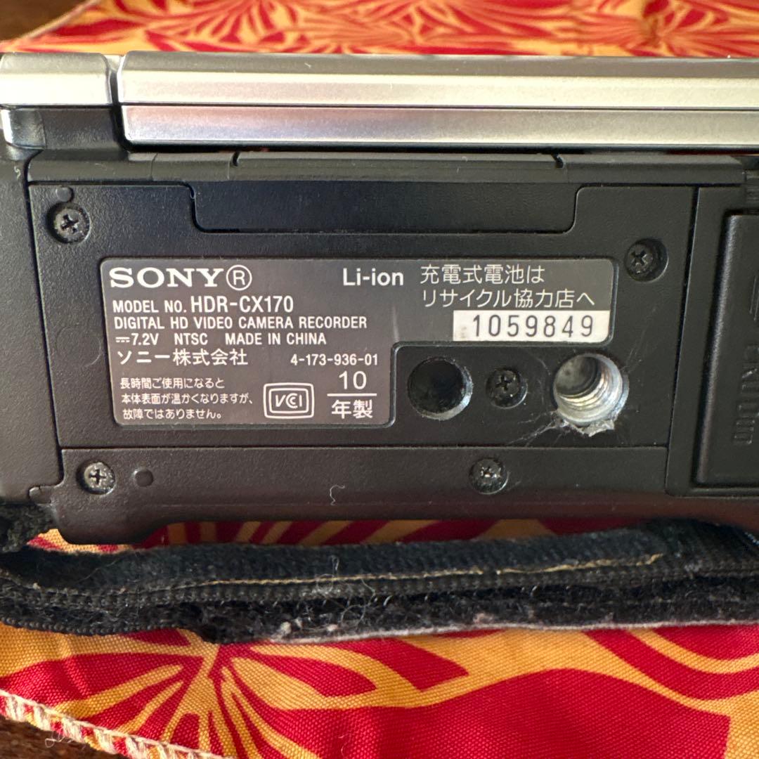 ビデオカメラ SONY HDR-CX170