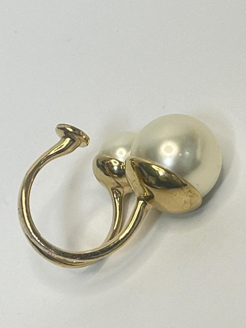 Dior ディオール フェイクパール リング