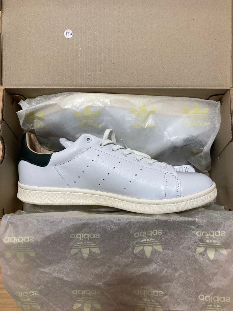 新品未使用　adidas Stan Smith LUX ホワイト/グリーン