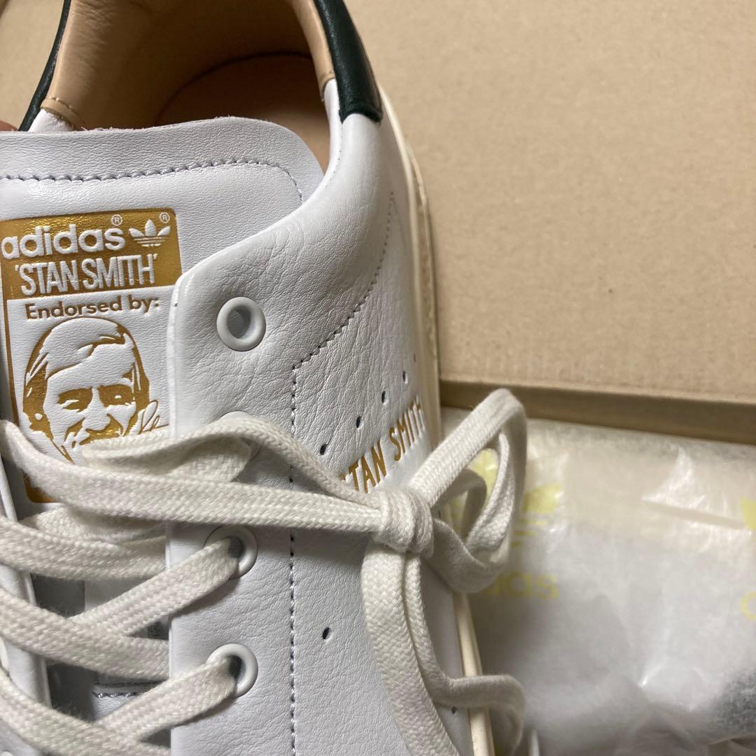 新品未使用　adidas Stan Smith LUX ホワイト/グリーン