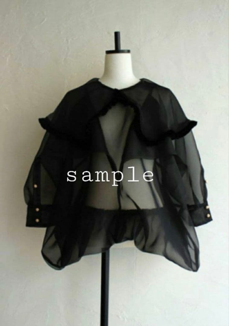 deco depuis 1985 オーガンジートップス