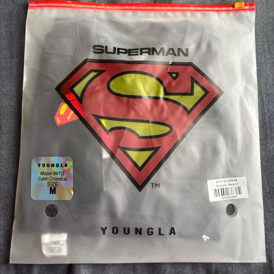 け*ん様  スーパーマン コンプレッションウェア M チャコール