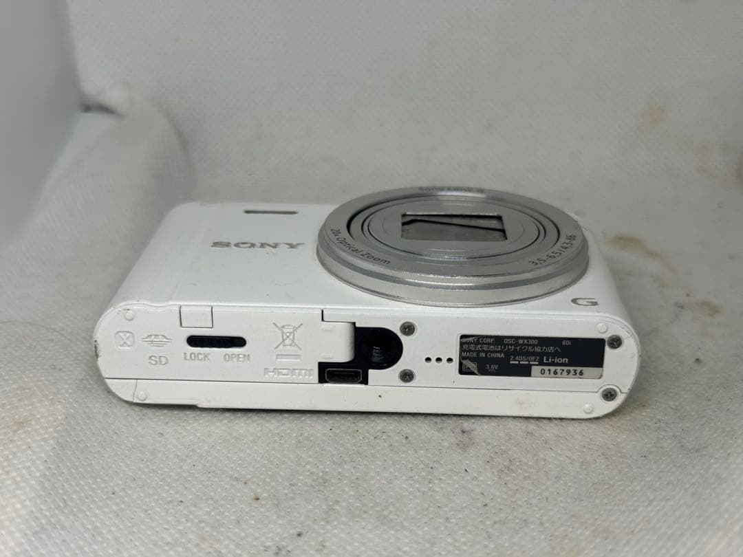 SONY Cyber-shot DSC-WX300 ホワイト