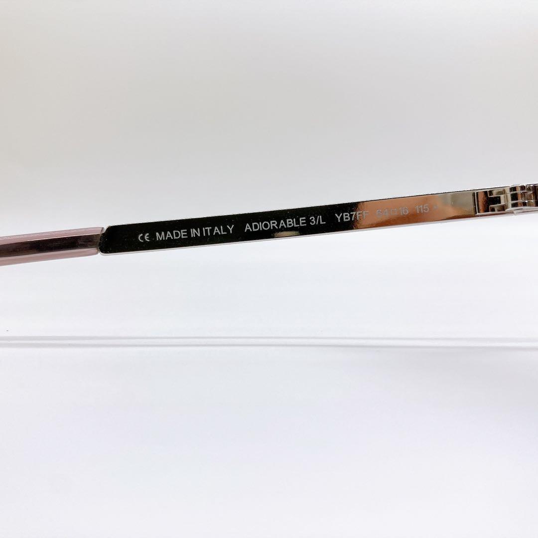 ✨美品✨Dior ディオール リムレス　サングラス　グラデーションピンク 星