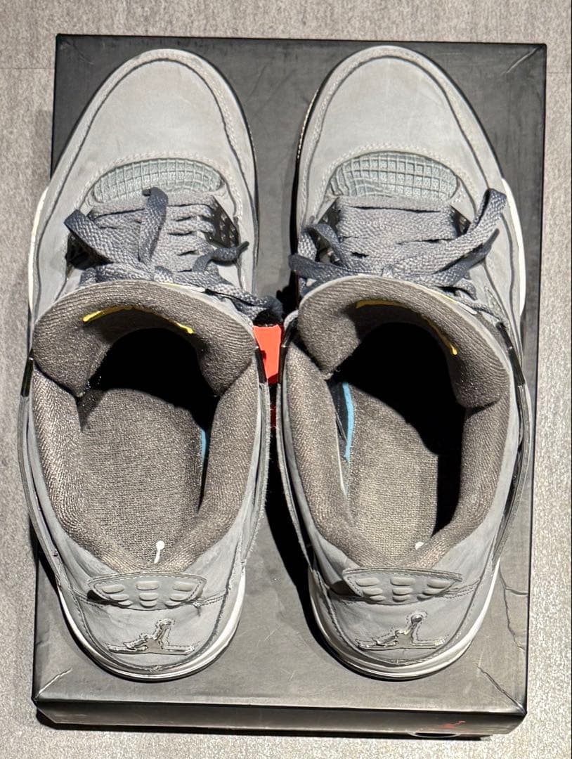 靴 Nike Air Jordan 4 \"Cool Grey\" 28.5cm