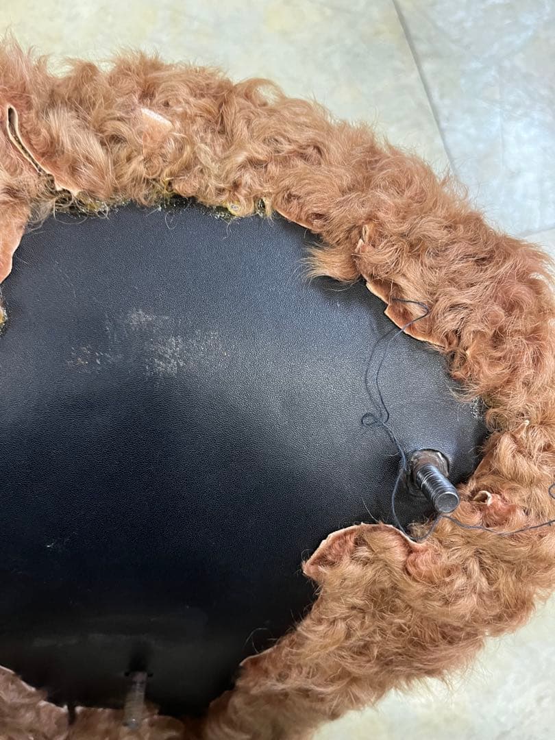 羊毛　シート　ハーレー　xs650 sr400 パン　ショベル　wl