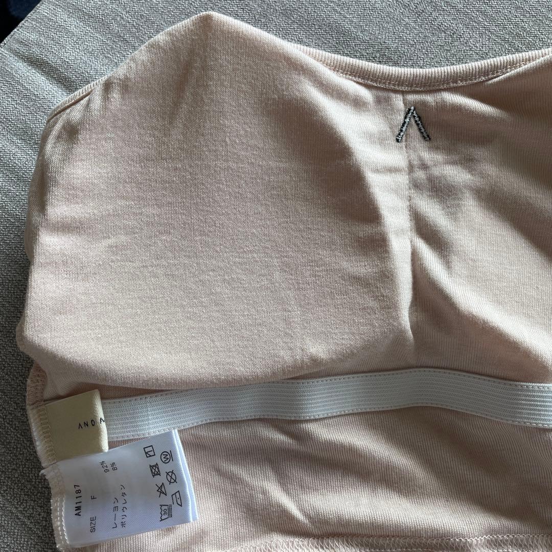 正規品 andmary Tina knit set gray