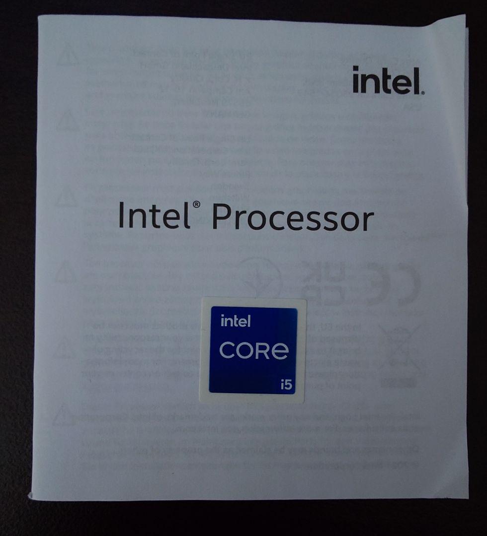 Intel Core i5-12400F 12th Gen 動作確認済み