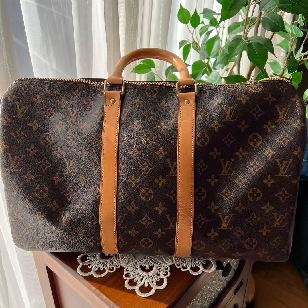 LOUIS VUITTON モノグラム キーポル45ボストンバッグ M41428