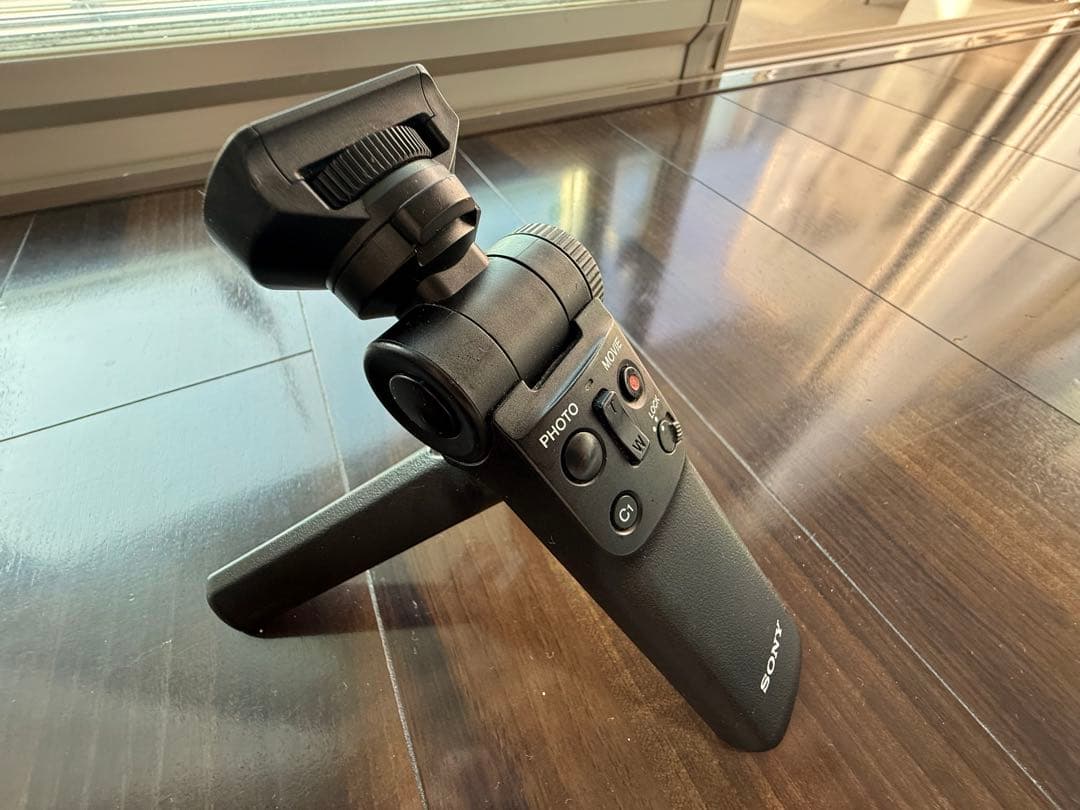 【美品】SONY Vlogカメラ ZV-1 セット（グリップ・SDカード）