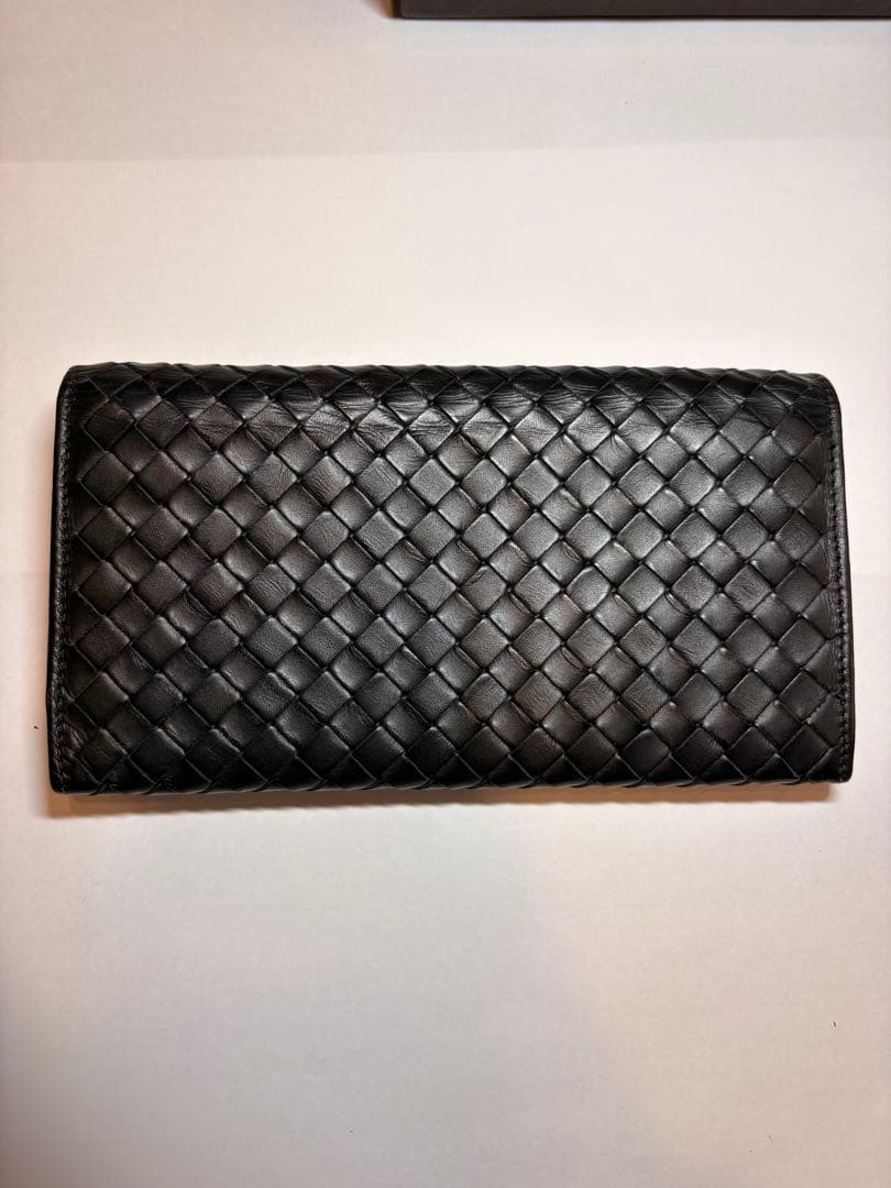 【週末値下げ】Bottega Veneta ブラック 長財布