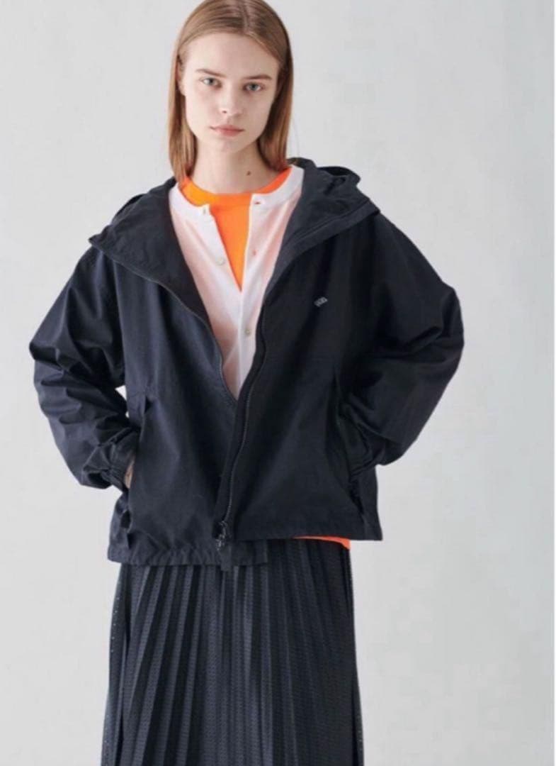 DANTONダントン　ダントン ナイロンフードコート ブラック M (38)