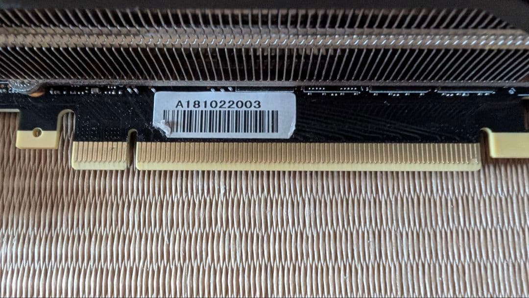 NVIDIA Palit GeForce RTX2080Ti 11GB　ジャンク