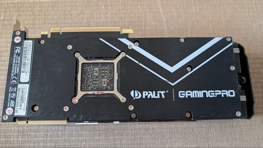 NVIDIA Palit GeForce RTX2080Ti 11GB　ジャンク