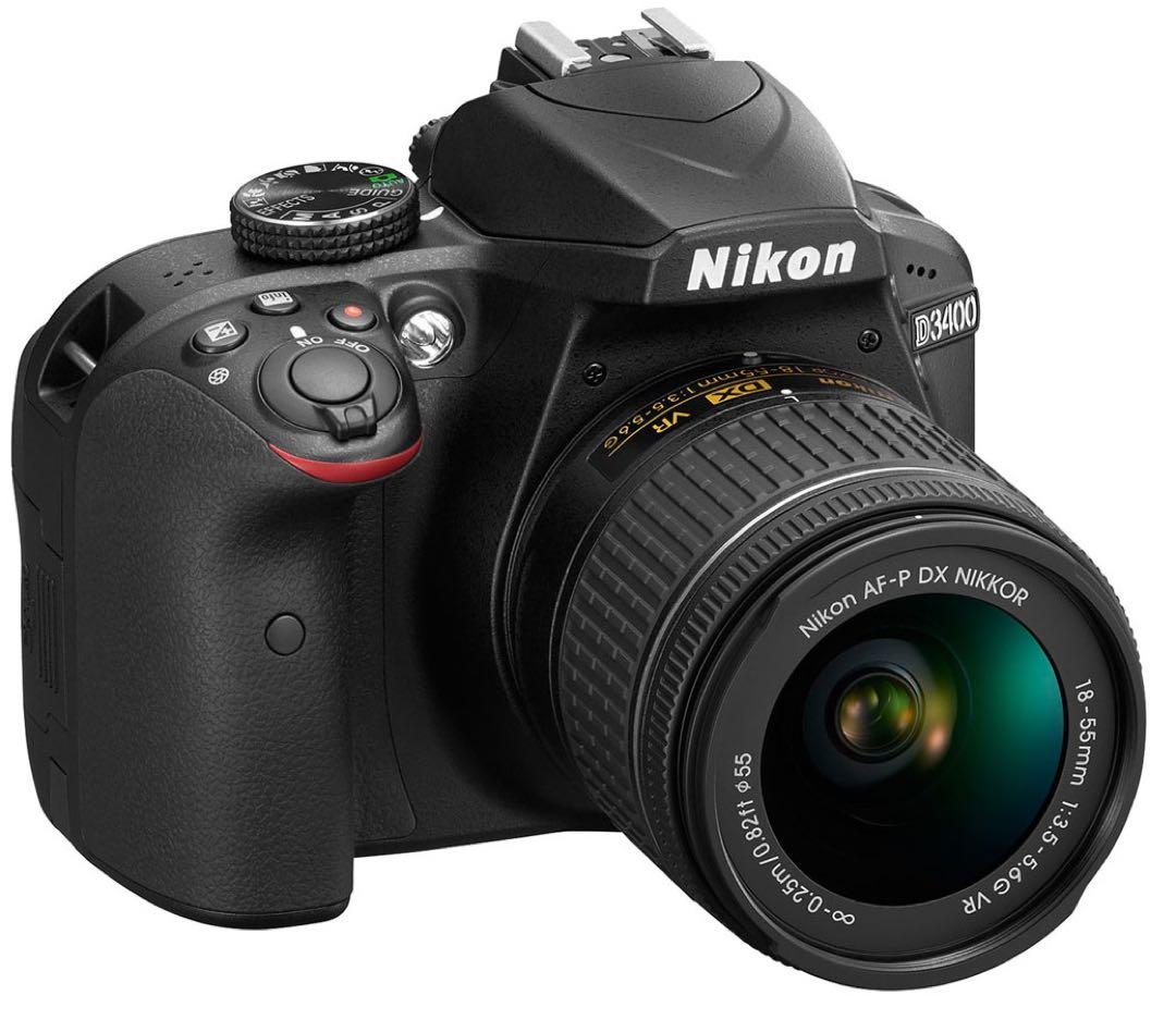 Nikon D3400 デジタル一眼レフカメラ 18-55mmレンズ付き