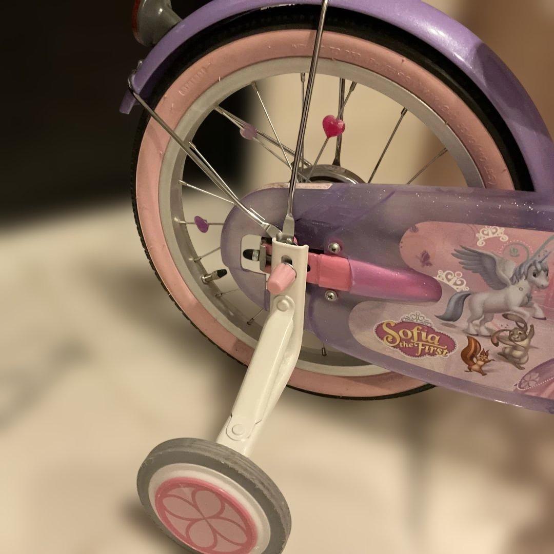 Q*ま様 子供用自転車 プリンセス・ソフィアデザイン　16インチ