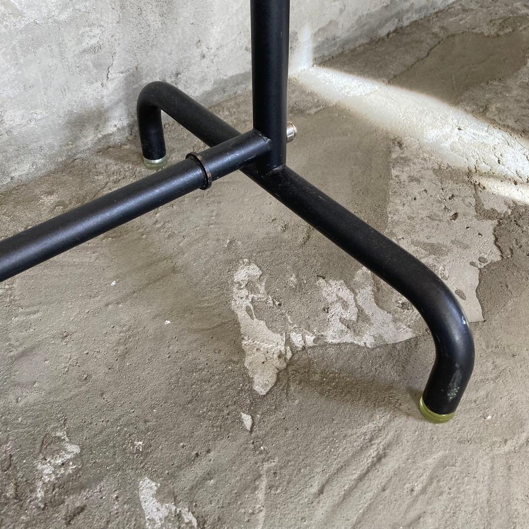 ストアエキスプレス 業務用 ハンガーラック 丸パイプ 黒 120cm