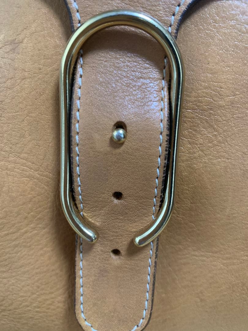 Ciseiシセイ　フラップトートバッグ　キャメル　983