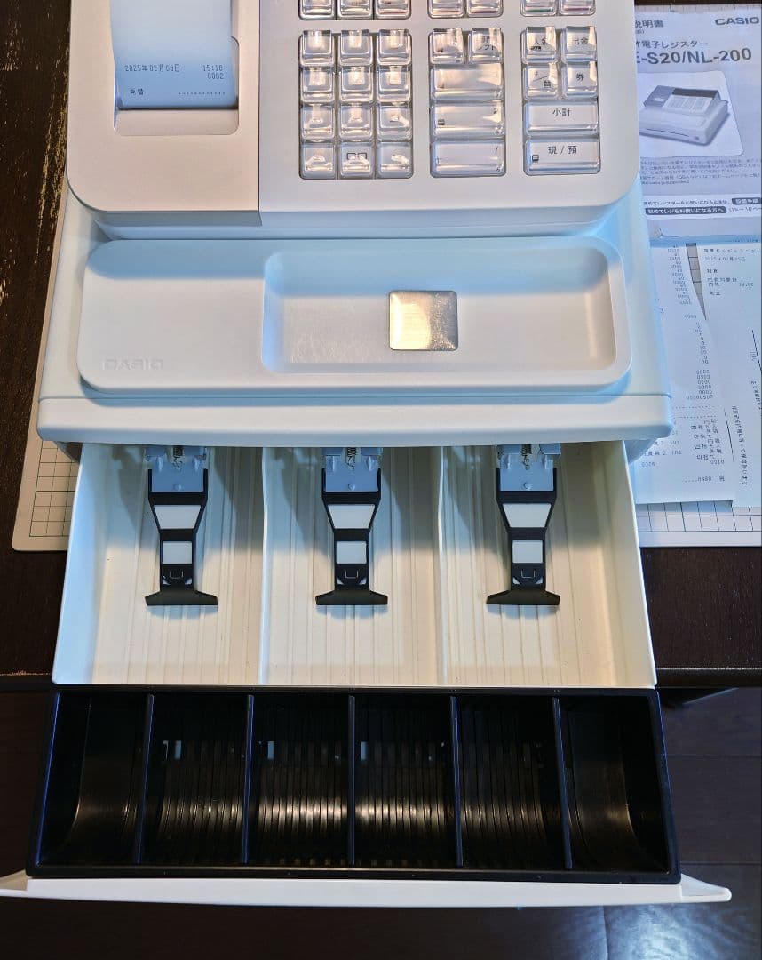 CASIO SE-S20 カシオレジスター 電子店名スタンプ RAC-13セット