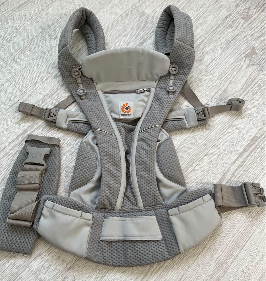 エルゴベビー オムニブリーズ　抱っこひも グレー