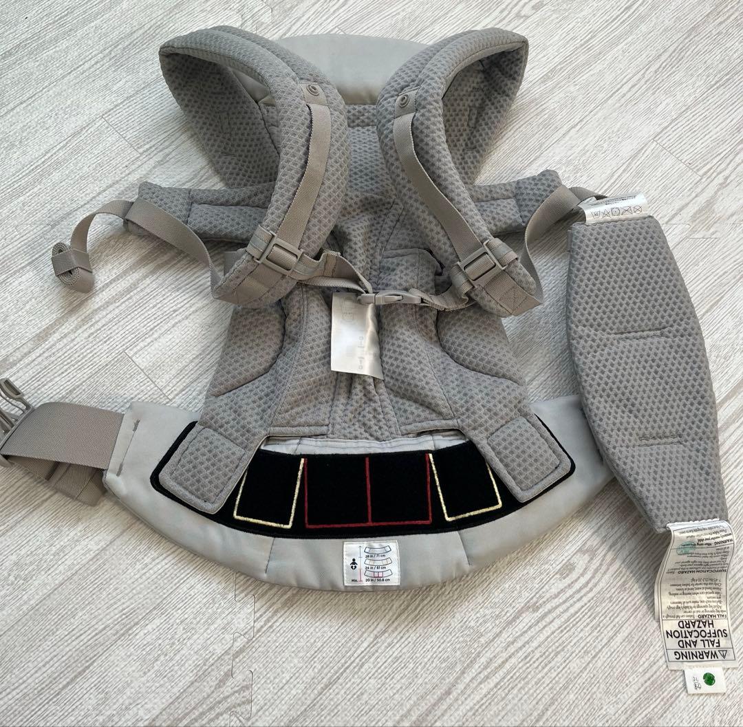 エルゴベビー オムニブリーズ　抱っこひも グレー