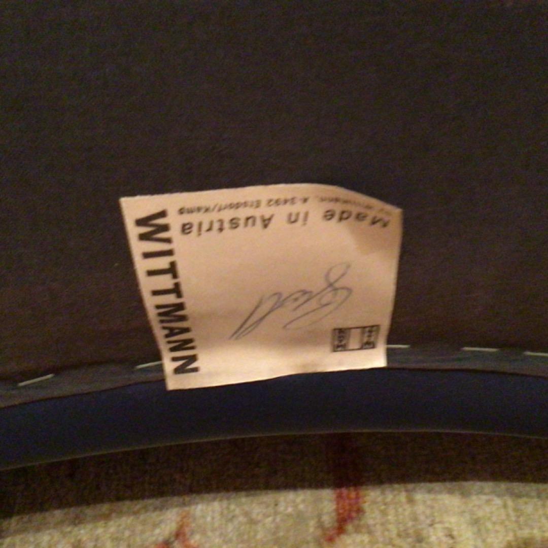 砂漠の薔薇　Wittmann アームチェア(オーストリア製) 超美品