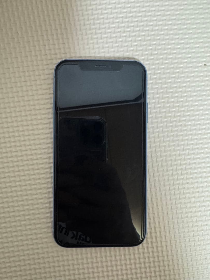 Apple iPhone XR ブルー 128GB バッテリー　100％